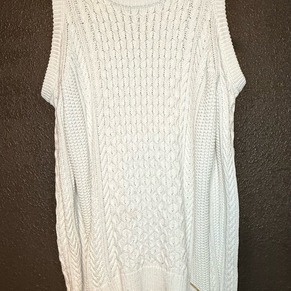 Michael Kors Cream Cable Knit Sweater